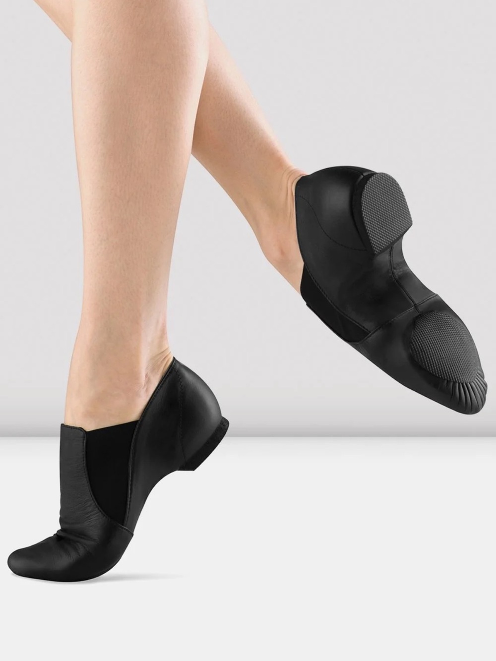 3/$50 Bloch Elasta Bootie Black Jazz Shoes
